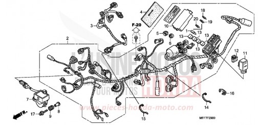 FAISCEAU DES FILS XL700VAB de 2011
